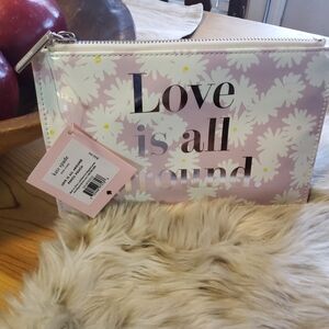 Kate Spade Pink Floral Pouch